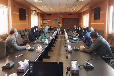 جلسه هماهنگی برنامه ملی ثبت سرطان و آموزش کدگذاری با حضور مجازی دکتر مطلق رئیس اداره سرطان وزارت بهداشت، درمان و آموزش پزشکی